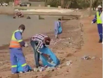 امين تبوك يوجه بالتحقيق في مقطع فيديو حقل