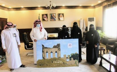 محافظ ضمد يدشن فريق أفانين التطوعي التابع لجمعية بر ضمد