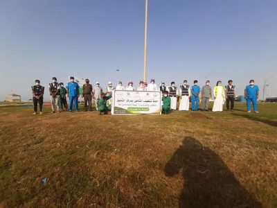 تدشين حملة أسبوع البيئة بمركز الشقيق