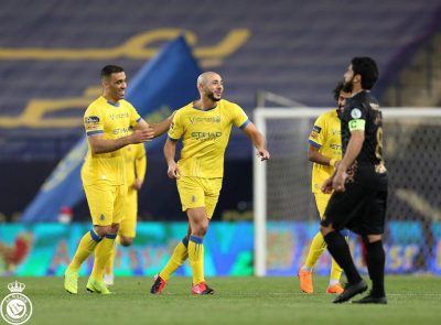 النصر يضرب شباك الباطن بالسبعه ويوجه أنذار للمنافسين