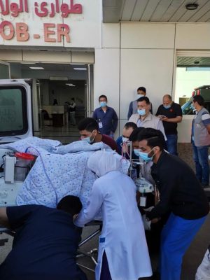 المديرية العامة للشؤون الصحية بمنطقة تبوك تواصل عمليات نقل المرضى المنومين بقسم الولادة والاطفال