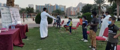 مركز حي المعابدة ينفذ مبادرة “خذ الخطوة”