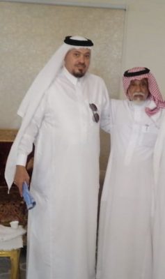 الشيخ أيمن بن مبيريك في ضيافة الاستاذ عبدالكريم بن عماير الزبالي