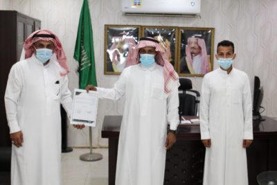 جمعية البر الخيرية بمحافظة البرك توقع عقد شراكه مجتمعية مع فريق دبسا الرياضي