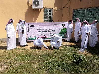 فعاليات اسبوع البيئة في محافظة العرضيات