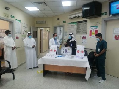 مركز صحي بني فروه يفعل اليوم العالمي لسرطان القولون