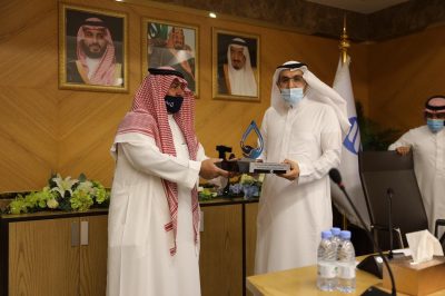 “إرواء” تزور محافظ المؤسسة العامة لتحلية المياه المالحة للتعريف بالجمعية