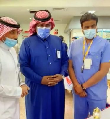 مساعد مدير مستشفى أبو عريش يدشن فعالية “دواؤك في رمضان”