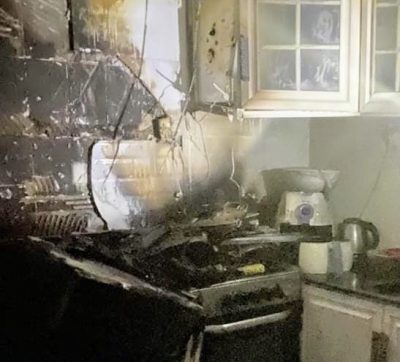 الدفاع المدني بمحافظة ضمد يباشر إخماد حريق شب بمطبخ أحد المنازل بضمد