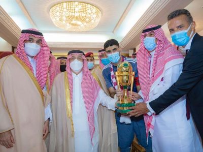 الأمير عبدالعزيز بن تركي يرفع الشكر والأمتنان لخادم الحرمين الشريفين على رعايته الكريمة المباراة النهائية على كأسه الغالية