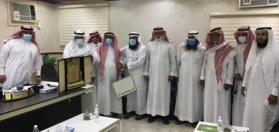الشيخ الدكتور محمد بن عبداللطيف النجبي يزور رئيس مركز هدى الشام بمناسبة حفل زواجه