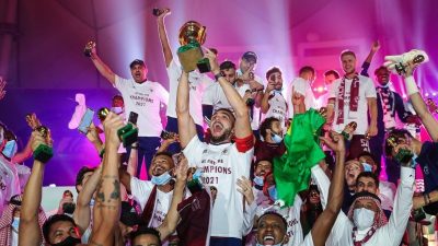 الفيصلي لأول مره يتوج بكأس الملك من أمام التعاون