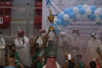 نادي الرياض بطلاً للدوري الممتاز لكرة السلة على الكراسي المتحركة