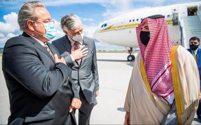 سمو الأمير عبدالعزيز بن سعود يصل إلى جمهورية ألمانيا الاتحادية