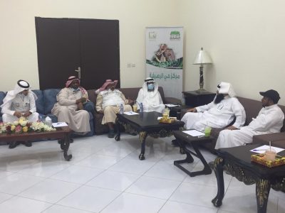 وفد من همم مكية التطوعي لمركز حي الرصيفة بمكة
