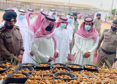 برعاية سمو امير المنطقة..محافظ العقيق يدشن مهرجان التمور الرابع بالمحافظة