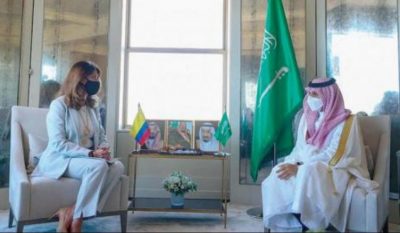 وزير الخارجية السعودي ونظيرته الكولومبية يبحثان في نيويورك القضايا المشتركة