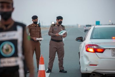 القوات الخاصة لأمن الطرق تشارك أبناء الوطن احتفالهم باليوم الوطني الواحد والتسعين