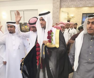 رئيس قسم العلاج الطبيعي بمستشفى ضمد العام “الحازمي” يحتفل بعقد قرانه