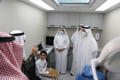 صحة مكة تصل الخدمات الطبية والعلاجية للأسنان لبيت المريض