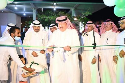 سمو أمير منطقة جازان يدشن برنامج ومعرض التوعوية الصحية الشاملة بكورنيش بيش