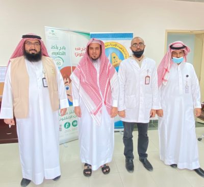 فرع هيئة الأمر بالمعروف بالجوف ينظم حملة تطعيم الإنفلونزا الموسمية لمنسوبيه.