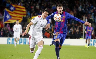 بنفيكا يُهدد آمال برشلونة بتعادل محبط