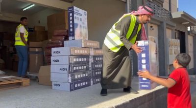 جمعية أيتام تبوك توزع البطانيات وأجهزة التدفئة على أسر الأيتام