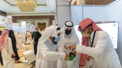 شؤون المسجد الحرام والمسجد النبوي تشارك في المعرض المصاحب لمؤتمر التحول الرقمي للقطاع غير الربحي بمنطقة مكة المكرمة