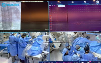 ” تخصصي تبوك ” يشارك في افتتاح المستشفى الافتراضي بنقل عملية قسطرة قلبية على الهواء مباشرة
