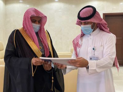 مدير عام هيئة الأمر بالمعروف بمنطقة حائل يزور مدير عام فرع الديوان العام للمحاسبة بالمنطقة