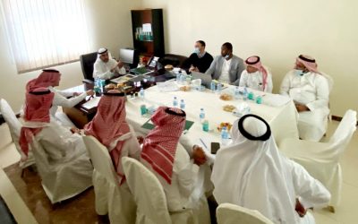 اللحيدان يزور مكتب وزارة البيئة والمياه والزراعة بالعاصمة المقدسة
