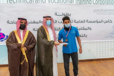 إختتام الجولة التأهيلية بمنطقة تبوك لكأس بطولة السباحة للمؤسسة العامة للتدريب التقني والمهني