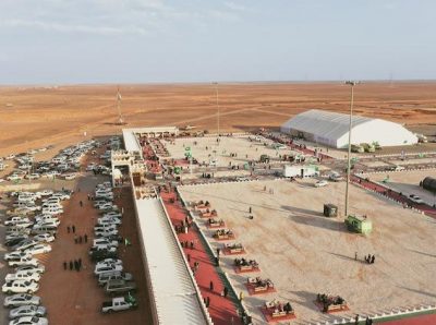 مهرجان الصقور بالحدود الشمالية يستقبل 10 آلاف زائر في أول أيام انطلاقه