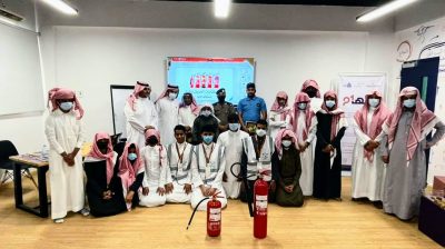 “مدني محافظة ضمد”يقيم محاضرة توعوية لطلاب ثانوية السليل بضمد