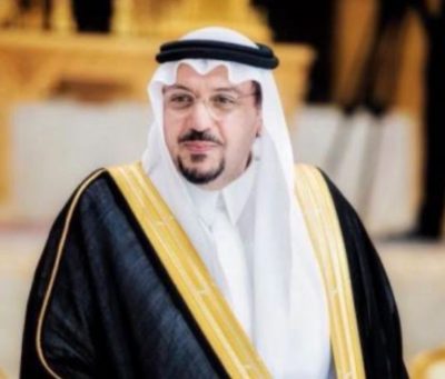 سمو أمير منطقة القصيم يشكر مدير عام فرع وزارة الموارد البشرية والتنمية الاجتماعية بالمنطقة