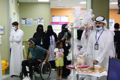 مجموعة دايموند السعودية التطوعية بالقصيم تنفذ مبادرة “لنسعدهم”