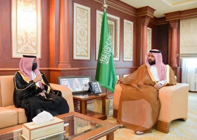 “سمو نائب أمير جازان “يستقبل مدير الهلال الأحمر المعيّن حديثاً بالمنطقة