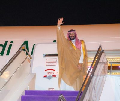 ولي العهد يغادر المدينة المنورة