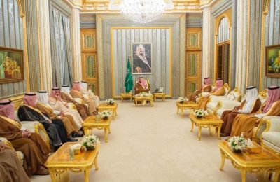 خادم الحرمين يستقبل أمراء المناطق بمناسبة اجتماعهم السنوي الـ29 بقصر السلام..