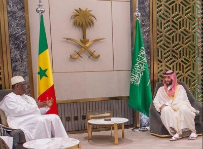 ولي العهد يستعرض مع رئيس السنغال أوجه العلاقات ومجالات التعاون الثنائي بين البلدين..