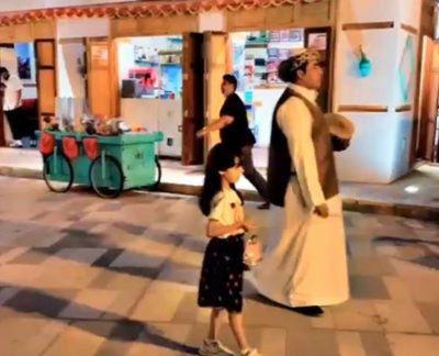 “المسحراتي” تراث رمضاني يجوب اركان تاريخية ينبع..