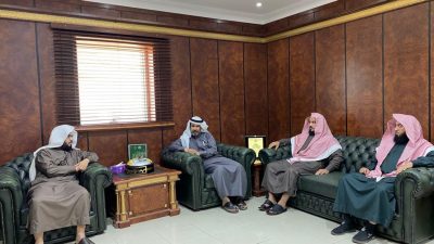 مدير عام فرع هيئة الأمر بالمعروف بمنطقة الحدود الشمالية يلتقي مشرف مركز الملك عبدالعزيز للحوار الوطني بالمنطقة