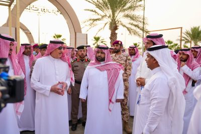أمير التنمية يدشن حاضنات المتاجر المتنقلة بصبيا..