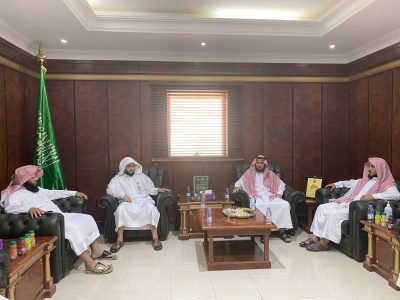 مدير عام فرع هيئة الأمر بالمعروف بمنطقة الحدود الشمالية يلتقي بعميد خدمة المجتمع والتعليم المستمر بالمنطقة