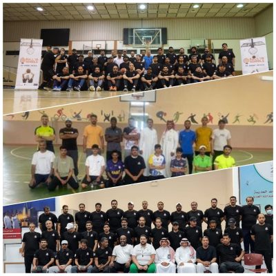 300 معلم يشاركون في البرنامج التدريبي لكرة السلة الخاص بمعلمي التربية البدنية..