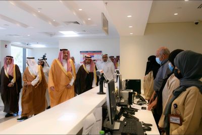 فيصل بن سلمان يزور مستشفى المواساة الجديد في مدينة المعرفة الاقتصادية..