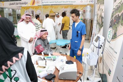 مبادرات صحية تطوعية بمهرجان العسل الدولي 14..