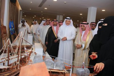 برعاية سمو أمير المنطقة الشرقية .. محافظ الجبيل يفتتح معرض النوخذة الفني 