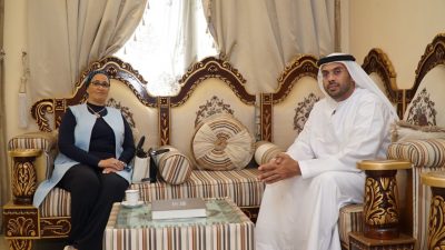 أمين عام التحالف الدولي للمحامين تلتقى رئيس جمعية الإمارات للمحامي…